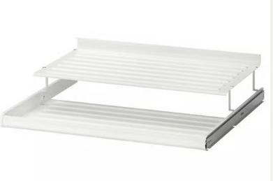 KOMPLEMENT IKEA Pax kast uittrekbaar schoenenrek 75 cm, Ophalen, Gebruikt, 50 tot 100 cm, Minder dan 100 cm