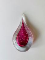 Glazen presse papier design Adam Jablonski, Gebruikt, Overige kleuren, Onbekend, Ophalen of Verzenden