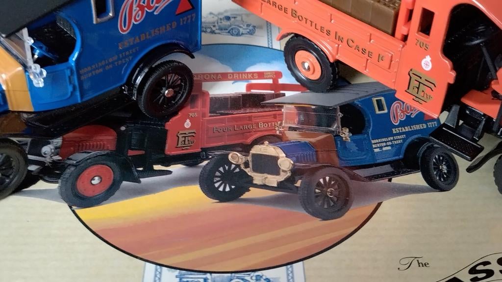 Ford T & Thornycroft bass Corona Drinks Corgi Pol, Hobby en Vrije tijd, Modelauto's | 1:50, Corgi Classics limited, Corgi@corgi.co.uk