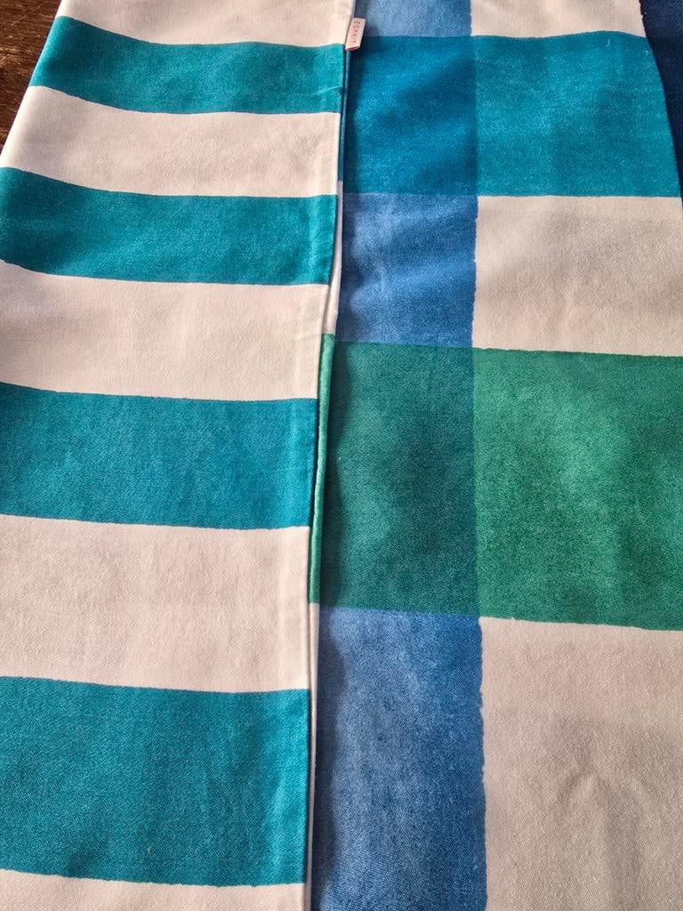 Dekbedhoes Esprit 2 zijdig 240x220, Blauw, Dekbedovertrek, Ophalen of Verzenden, Nieuw