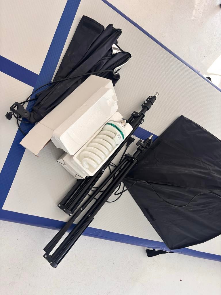 Beginners daglicht set fotografie, Ophalen