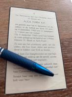 Kat Alida 1963 Aarle-Rixtel  - E00886, Ophalen of Verzenden, Bidprentje