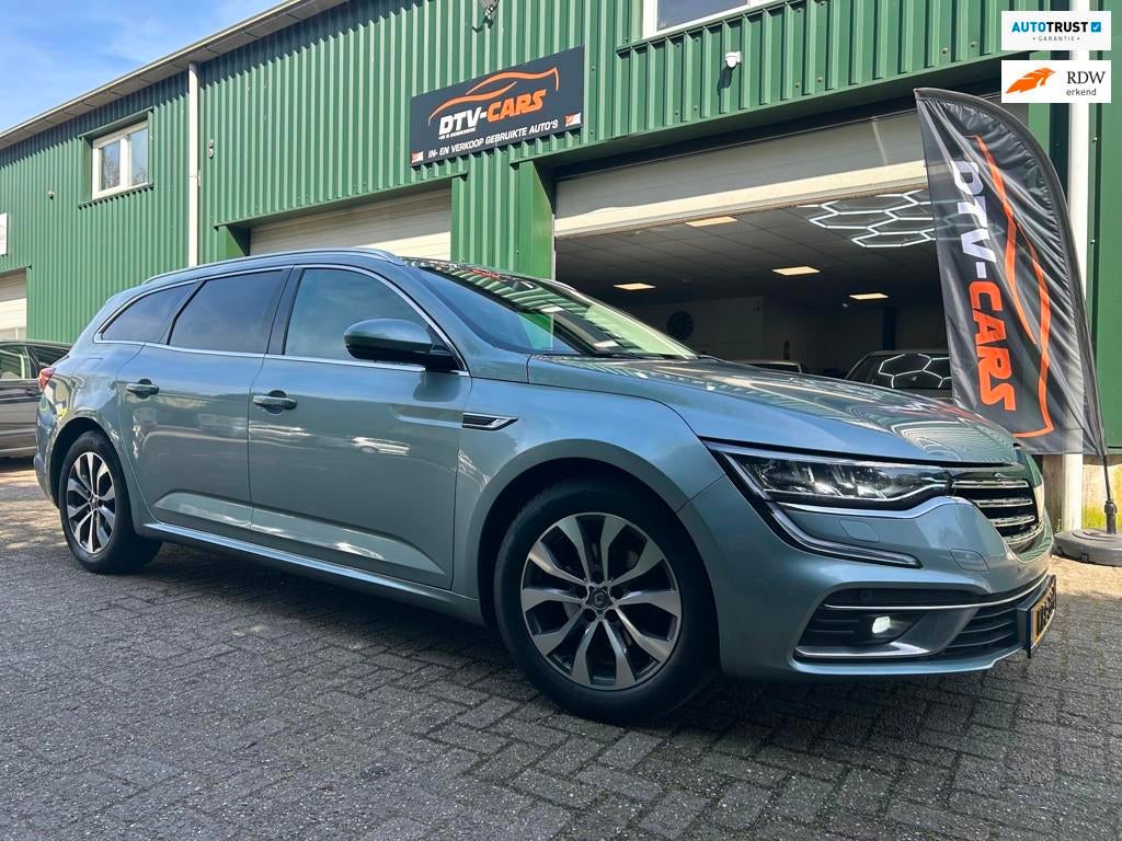 Renault Talisman Estate 1.3 TCe Business Intens Bose camera, Auto's, 4 cilinders, Leder en Stof, 158 pk, 750 kg