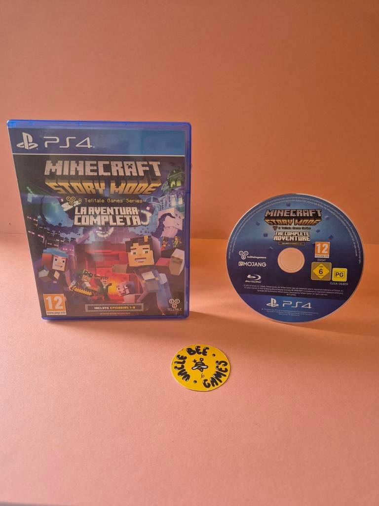 Minecraft Story Mode Season 1 The Complete Adventure, Avontuur en Actie, Verzenden, 1 speler, Onbekend