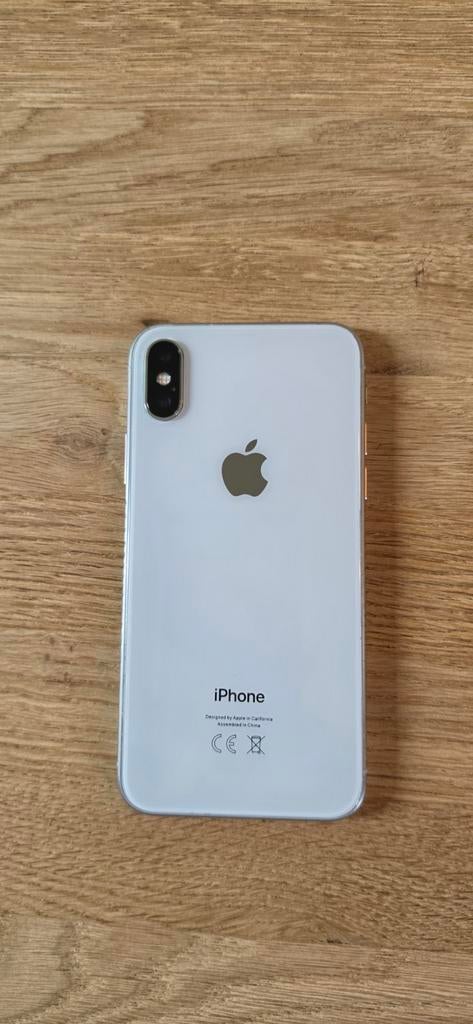 Apple iPhone X 256GB zilver, Telecommunicatie, Mobiele telefoons | Apple iPhone, IPhone X, Zo goed als nieuw, Zonder simlock, Zilver
