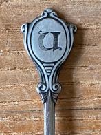 Vintage Sola Elite theelepel monogram letter U, Ophalen of Verzenden