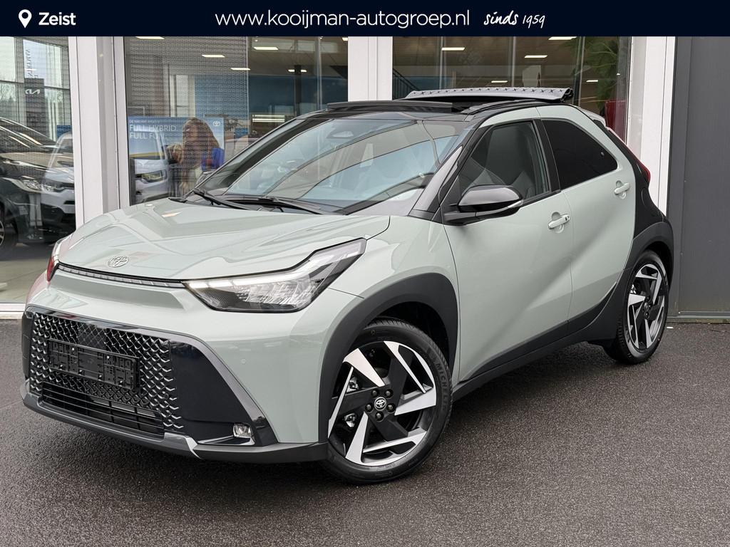 Toyota Aygo X Hybrid 115 envy | JBL | Cabriodak | PDC | Stoe, Auto's, Toyota, Stof, Gebruikt, Euro 6, Overige kleuren
