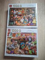 2 legpuzzels 1000 stukjes: Oma's Dressoir & Katjes, Ophalen of Verzenden, 500 t/m 1500 stukjes, Nieuw, Legpuzzel