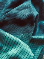 Luchtige sjaal, 100% viscose — NIEUW — jeans/turquoise, Ophalen of Verzenden, Nieuw, Maat 46/48 (XL) of groter, Sjaal