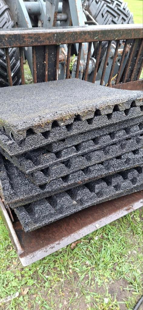 Rubberen tegels 50x50, Ophalen, Overige materialen