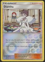 pokemon regional championships diantha STAFF, Ophalen of Verzenden, Zo goed als nieuw, Losse kaart, Foil
