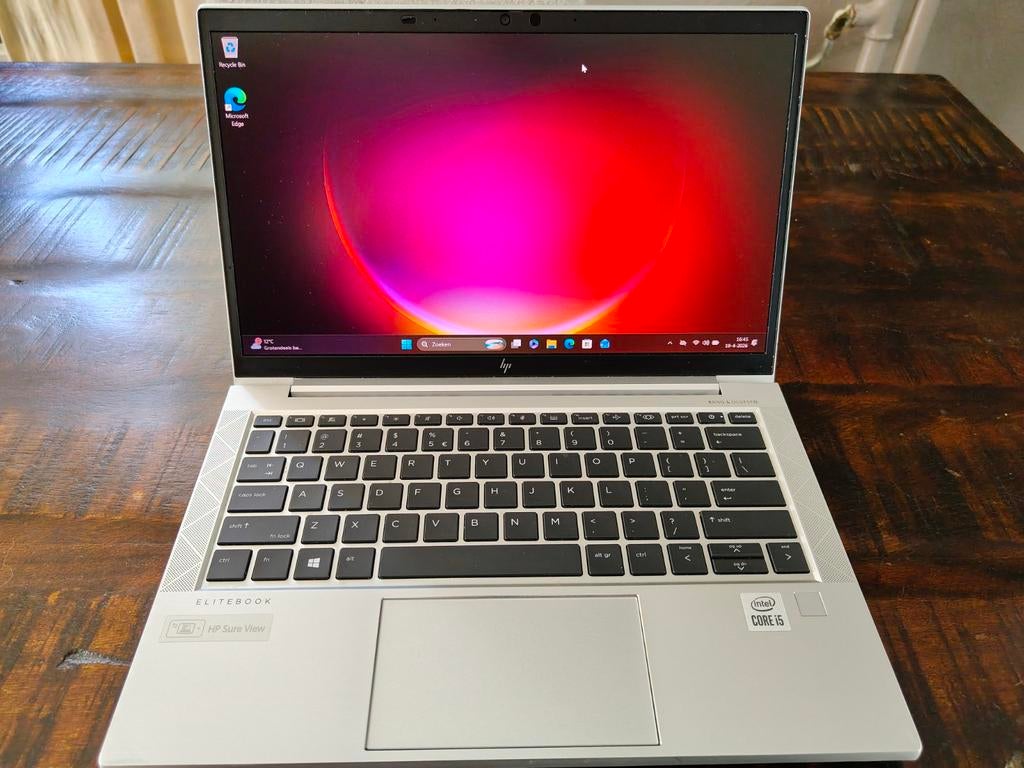 Hp ElitebookG7 i5 10de gen 16gb ram 13.3inch  privacy scherm, Computers en Software, Windows Laptops, Ophalen, 256 GB, Qwerty
