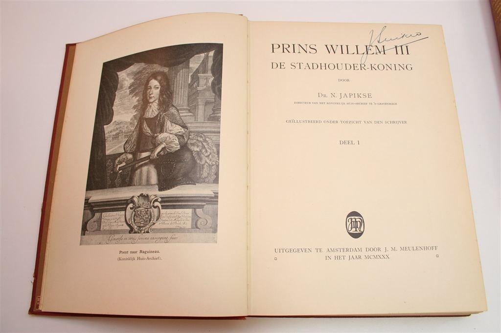 Prins Willem III, de Stadhouder-Koning [1930] — Compleet, Antiek en Kunst, Ophalen of Verzenden