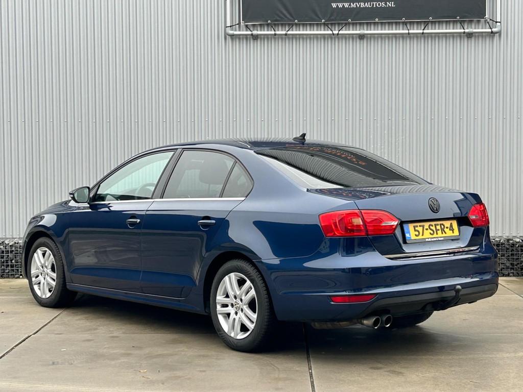 Volkswagen Jetta 1.4 TSI Highline Automaat, Clima, Navi, Tre, Euro 5, Parkeersensor, 4 cilinders, Blauw