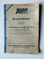 Agria Ersatzteilliste, Gelezen, Ophalen of Verzenden, Catalogus, Agria-Werke GmbH