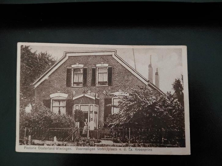 Wieringen,  Pastorie Oosterland, gelopen, 1926., Verzamelen, Ansichtkaarten | Nederland, Gelopen, Noord-Holland, 1920 tot 1940