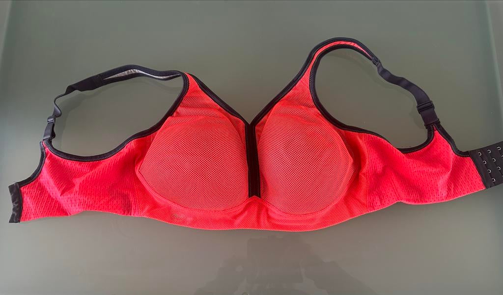 Anita sport BH, 85 E, Verzenden, Zo goed als nieuw, Rood, Fitness of Aerobics
