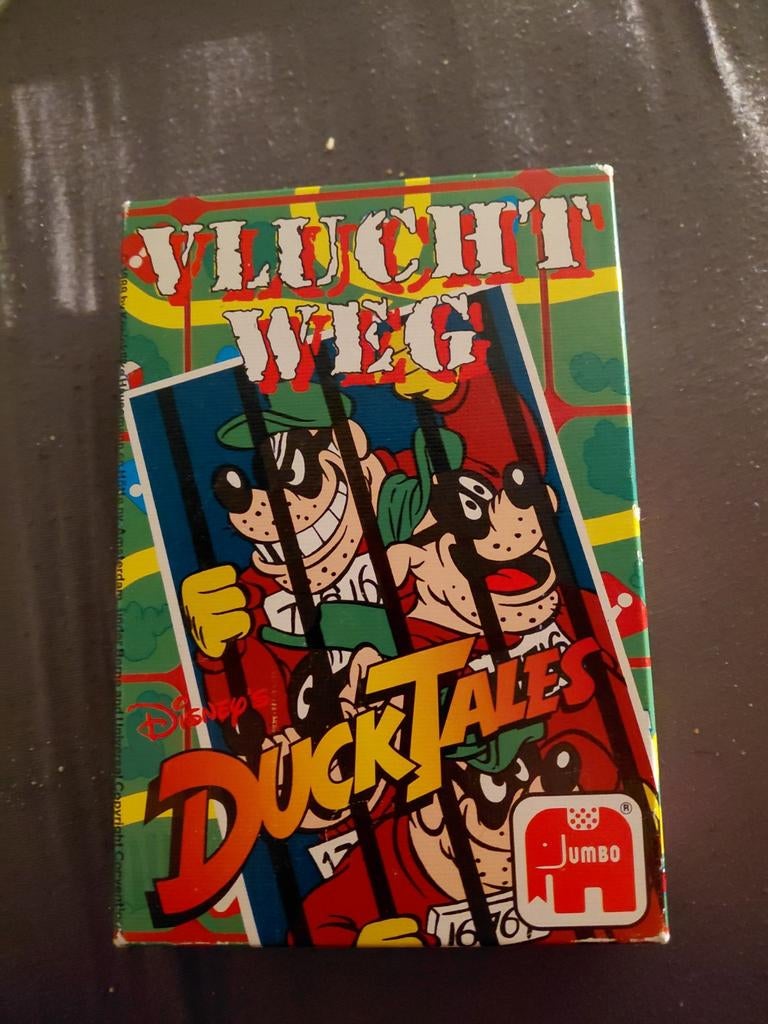 Disney DuckTales Vluchtweg Bordspel - Vintage Jumbo, Een of twee spelers, Ophalen of Verzenden, Gebruikt, Jumbo