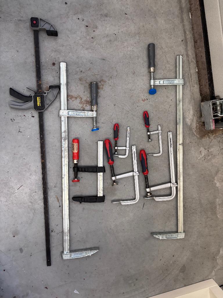 lijmklemmen, Ophalen, Zo goed als nieuw