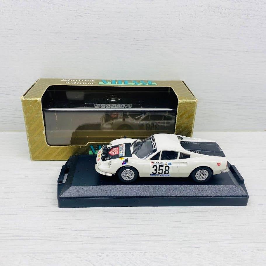 Vitesse 1:43 | Ferrari Dino 246 GT Giro d'Italia #358, Ophalen of Verzenden, Zo goed als nieuw, Auto, Overige merken