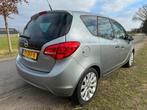 Opel Meriva 1.4 Turbo Cosmo AUTOMAAT en compleet onderhouden, Auto's, Gebruikt, Euro 6, Leder en Stof, Bedrijf