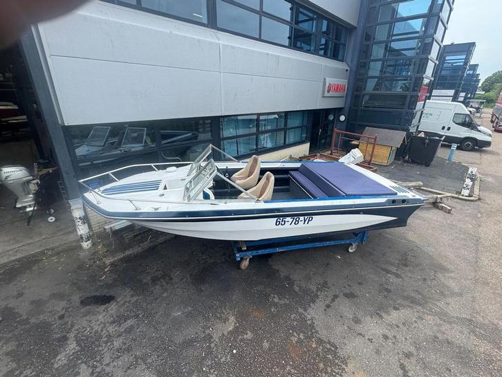 Glastron speedboot V184 met 6 cilinder Mercruiser, Watersport en Boten, Speedboten, Gebruikt, 3 tot 6 meter, Benzine, 120 tot 200 pk