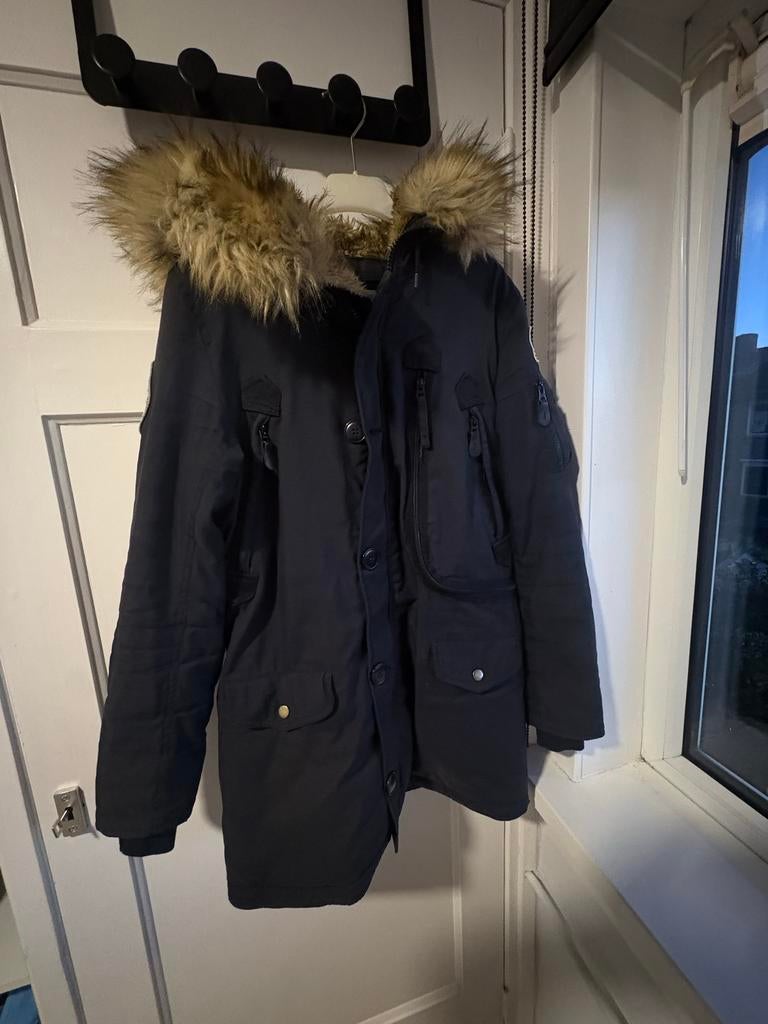 Alpha Industries Jas dames Small, Ophalen of Verzenden, Gedragen, Maat 46 (S) of kleiner, Zwart