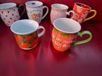 Mokken allerlei ( verschillende modellen ), Ophalen of Verzenden, Porselein, Overige stijlen, Kop(pen) en/of Schotel(s)