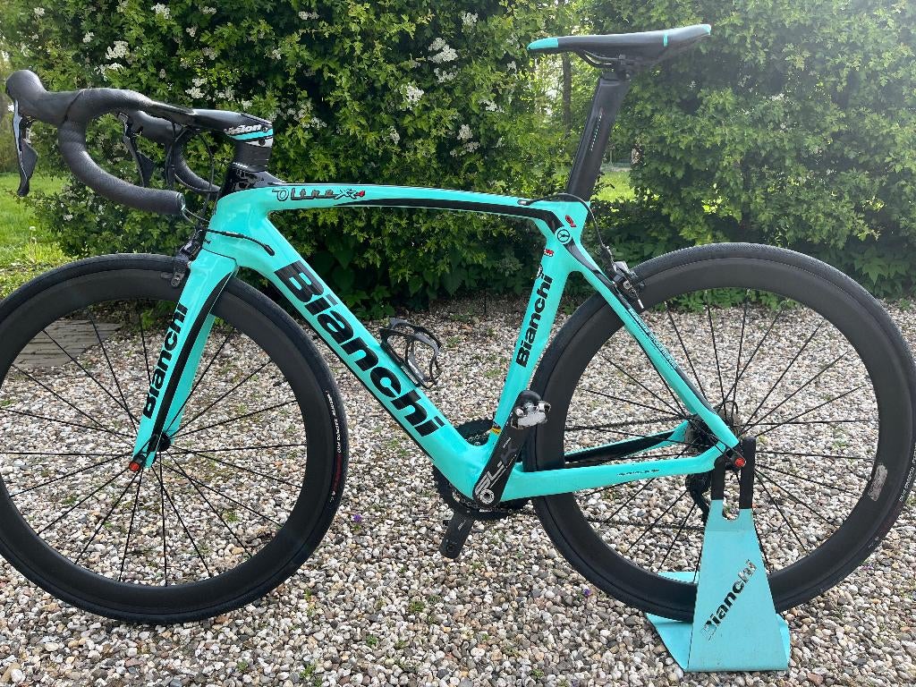 Bianchi Oltre XR4 Dura Ace, Fietsen en Brommers, Fietsen | Racefietsen, Gebruikt, Carbon, Velgrem, Meer dan 20 versnellingen