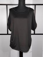 Zwart oversized t-shirt maat S met blote schouders, Ophalen, Zwart, Zo goed als nieuw, Korte mouw