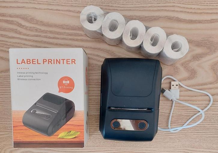 Nieuwe compacte labelprinter, Computers en Software, Labelprinters, Nieuw, Ophalen of Verzenden