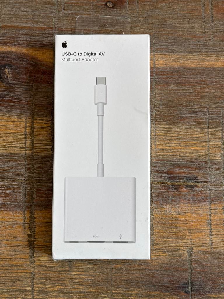 Apple USB-C naar Digitale AV Multiport Adapter, Ophalen of Verzenden, Nieuw