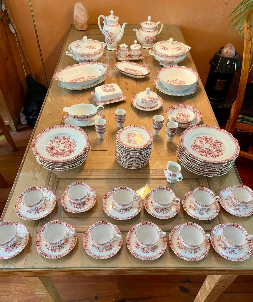 Uitgebreid Seltmann Weiden Theresia porseleinen servies, Antiek en Kunst, Antiek | Servies compleet, Ophalen