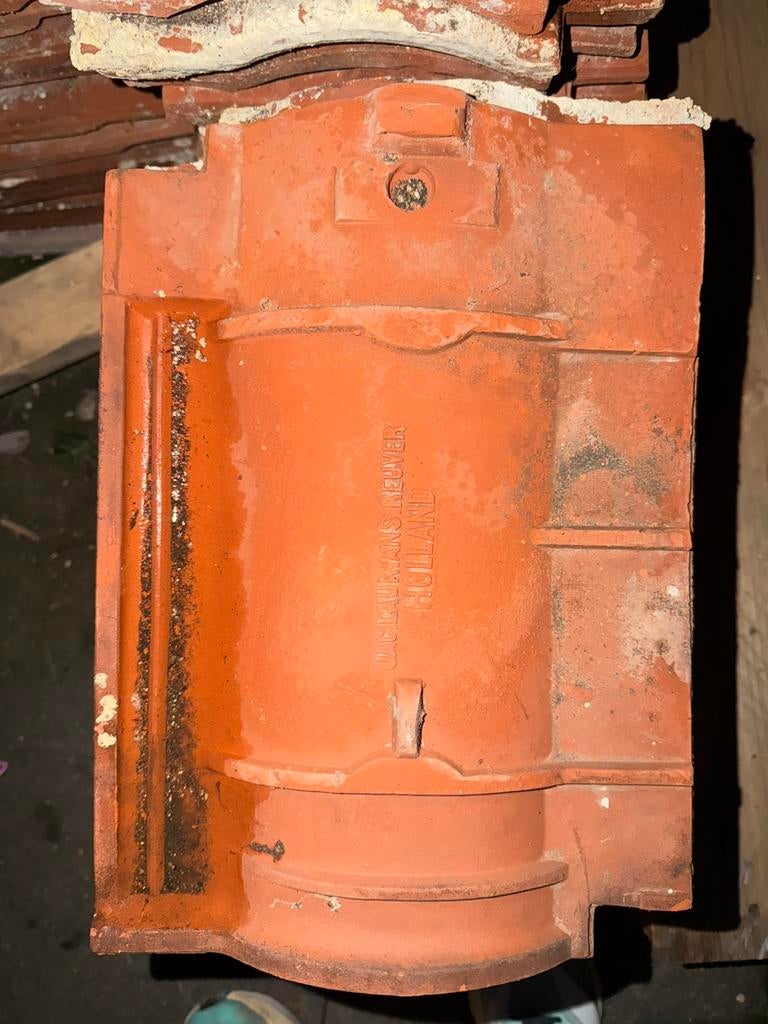 Dakpannen, Ophalen, Gebruikt, Steen of Klei, 15 m² of meer