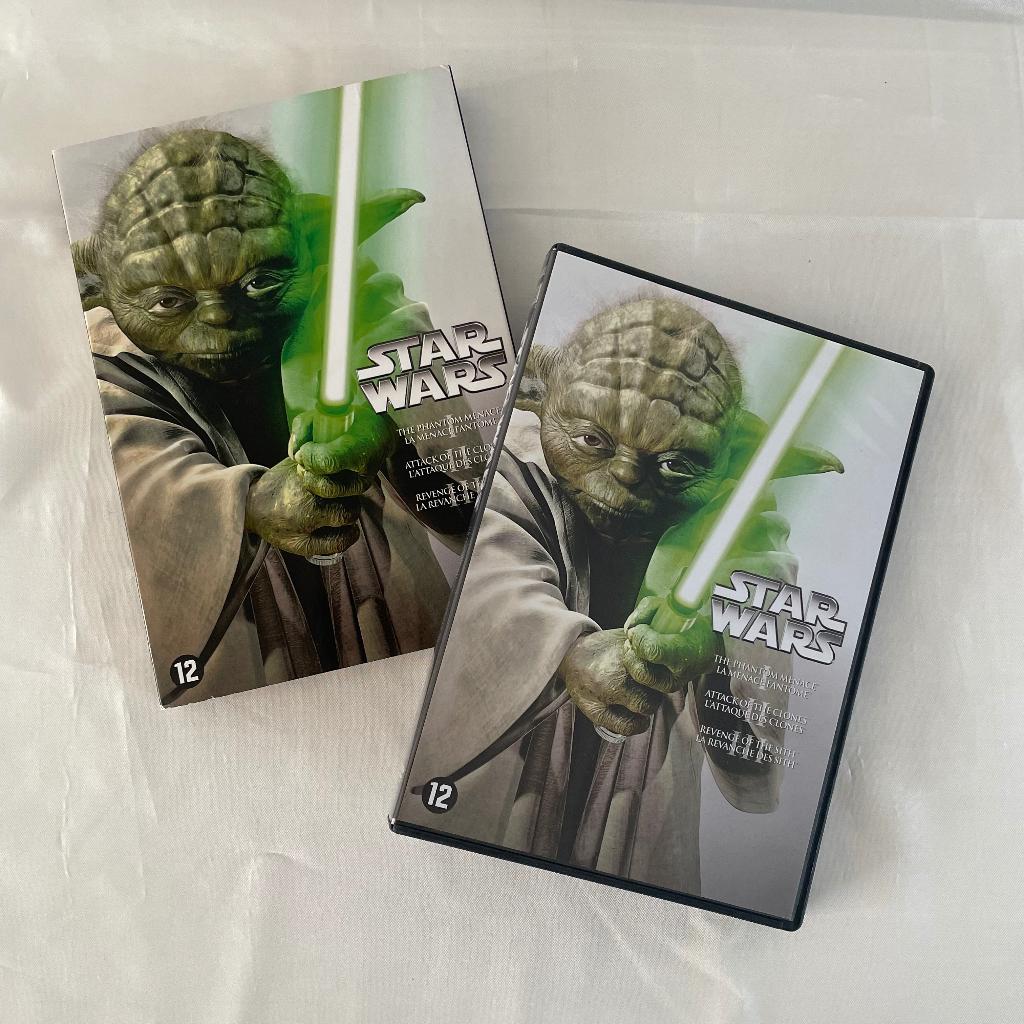 Star Wars dvd trilogy 1-3 box, Ophalen of Verzenden, Zo goed als nieuw, Overige typen