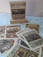 Seizoenstafel maand kaarten set inclusief houten standaard, Verzenden, Nieuw, Overige typen