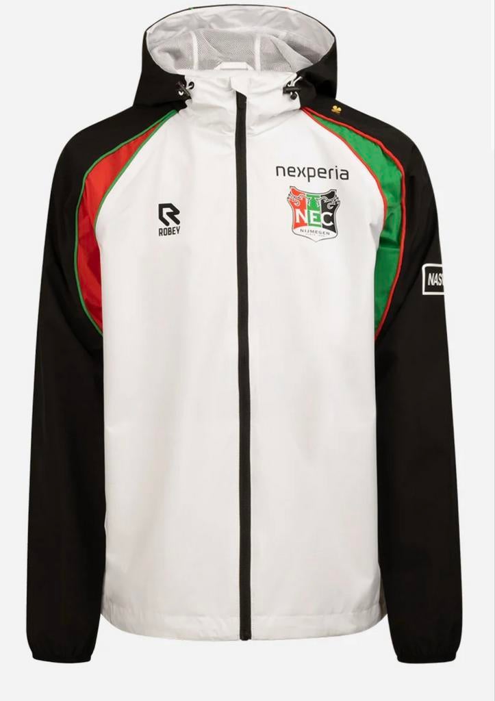 NEC Nijmegen warming-up jas XXL GEZOCHT, Kleding | Heren, Ophalen, Wit, Nieuw, Overige maten