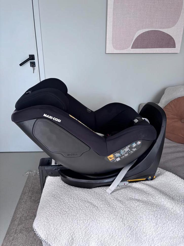Maxi Cosi Mica Eco Autostoel 360 draaibaar Authentic Black, Kinderen en Baby's, Autostoeltjes, Zo goed als nieuw, Maxi-Cosi, 0 t/m 18 kg