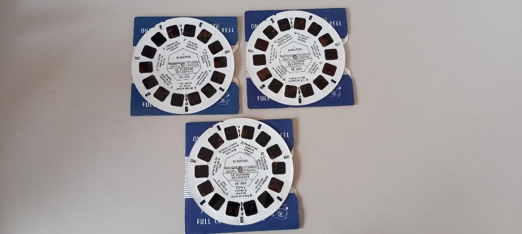 View-Master Albator-schijven, Verzenden, Gebruikt