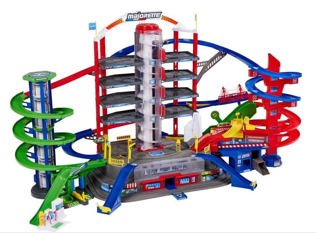 Majorette Super City Garage, Kinderen en Baby's, Ophalen, Gebruikt, Handmatig, Overige merken
