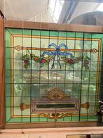 fraai glas in loodraam, Ophalen of Verzenden