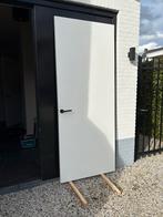 Massief houten Binnendeur 231x92.5cm - Zwart Beslag, Ophalen, 80 tot 100 cm, 215 cm of meer, Binnendeur