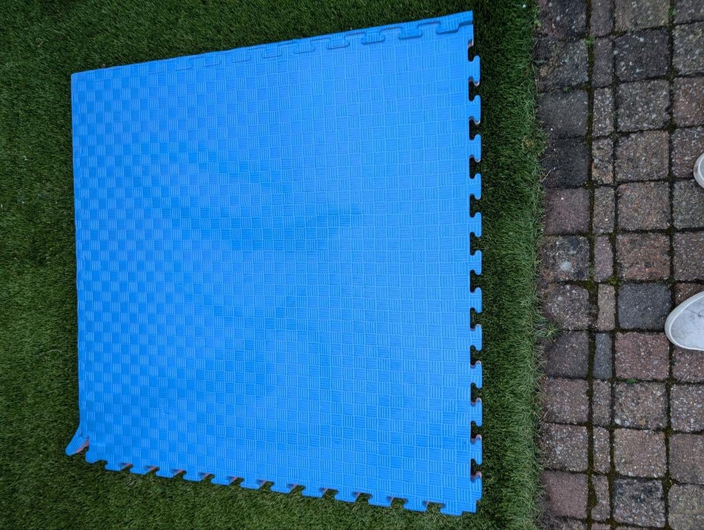 4x Puzzelmat Vechtsport/Speelmat 103x103 cm, Gebruikt, Overige, Ophalen of Verzenden, Vechtsportmateriaal