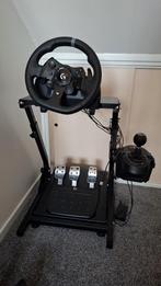 Logitech G920 Stuur + Pedalen + Shifter + Wheelstand ZGAN, Ophalen, Zo goed als nieuw, Stuurtje of Sportattribuut, Xbox Series S