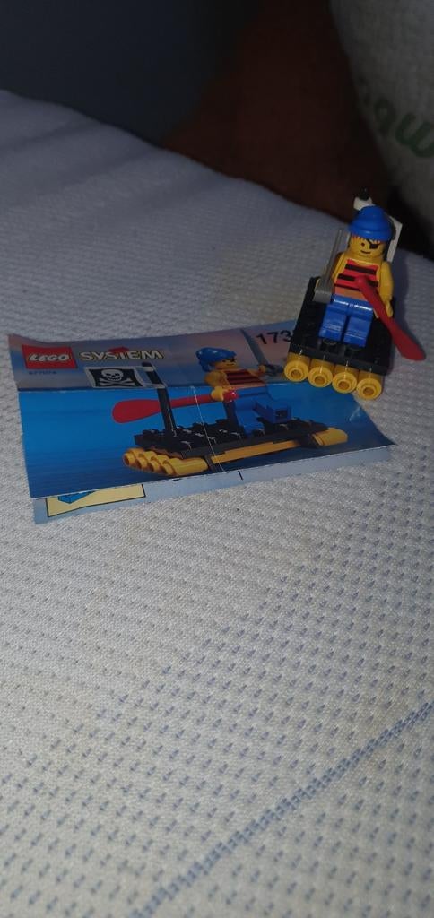 Lego set 1733: Roodbaard op vlot (1980) - Zeldzaam, Ophalen, Gebruikt, Lego, Pirates