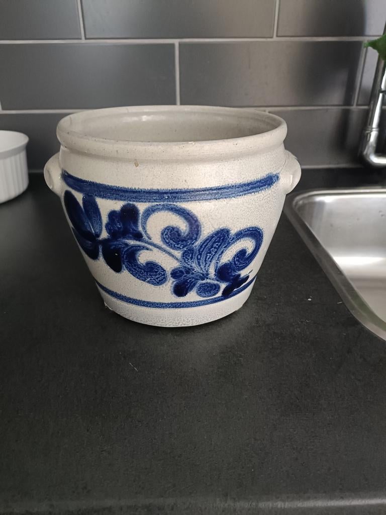 2 Vintage Keulse aardewerk potten, Ophalen