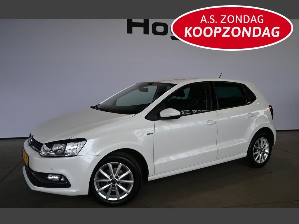 Volkswagen Polo 1.2 TSI Highline Clima Cruise Control Stoelv, Auto's, Volkswagen, Stof, 4 cilinders, Met garantie (alle), Wit