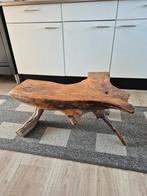 Teakhouten bijzet tafel., Huis en Inrichting, Ophalen of Verzenden, Zo goed als nieuw, 75 cm of meer, 60 cm of meer