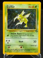 Scyther 10/64 Holo ~ Jungle, Hobby en Vrije tijd, Verzamelkaartspellen | Pokémon, Ophalen of Verzenden, Gebruikt, Losse kaart