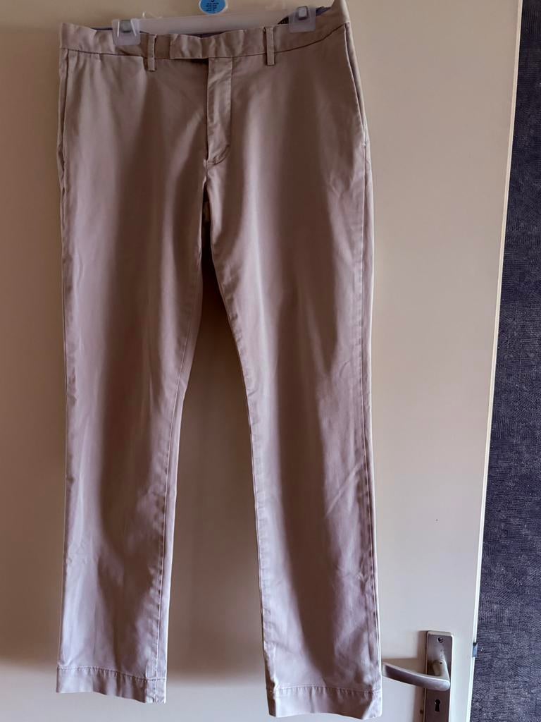 Polo Ralph Lauren mooie beige pantalon mt 50 ZGAN, Kleding | Heren, Broeken en Pantalons, Ophalen of Verzenden, Zo goed als nieuw